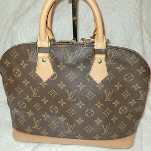 Louis Vuitton Brown Monogram Handbag